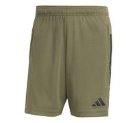 adidas Homme Train Essentials Seasonal 3 Stripes Short, Olive strata, XXL
