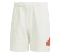 Short adidas Future Icons Badge of Sport blanc pur orange - L