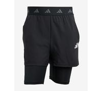 Short adidas Gym+ 2-en-1 noir pur - L