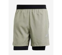 Short adidas Gym+ Training 2-in-1 beige - S
