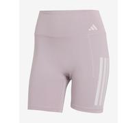 Short adidas Optime 3 bandes rose clair blanc femme - XL