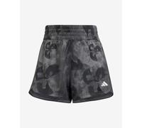 Short adidas Pacer Essentials AOP Flower Tie-Dye Knit noir gris femme - M