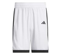 adidas Homme Mens Pulse Speed Bball Short Shorts, White/Black, L