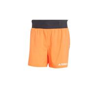 Adidas - Short de trail respirant avec porte bâtons - Xperior Shorts 5" Semi Impact Orange pour Homme - Taille M Orange M