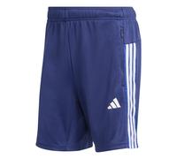 adidas Homme Workout Essentials All-Set 3-Stripes Knit Short Shorts, Dark Blue/White, XXL