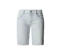 Short ajusté femme Pepe Jeans MW Poppy Bleu 28