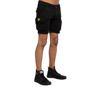 Alpha Industries Short Crew Patch Noir Taille 32