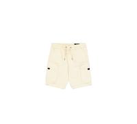 Alpha Industries Division Shorts pour homme Taille M - Blanc osseux