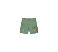 Alpha Industries Flying Tigers Sweat Shorts Vert 38 Homme
