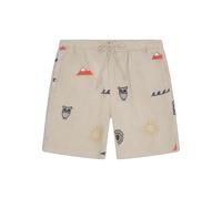 Short ample broderie KnowledgeCotton Apparel Beige M