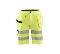 Short artisan haute-visibilité +stretch Jaune fluo 158618113300 - Blaklader