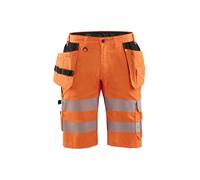 Short artisan haute-visibilité +stretch Orange fluo 158618115300 - Blaklader