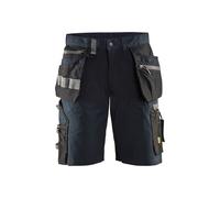 Short artisan stretch Blåkläder 1598 Marine foncé/Noir Blaklader - 159813438699C 50
