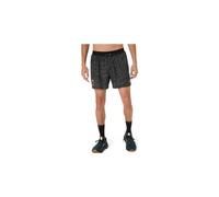 Asics Short Fujitrail All Over Print 5in Gris S Homme