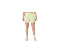 Short asics nagino run jaune femme