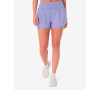 Asics Short de running Road 2in1 3.5in lilas/argent Femmes Taille XL