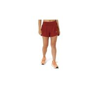 Short asics road 3 5in rouge femme