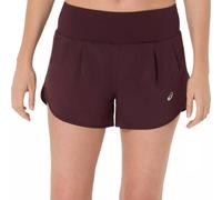 Short ASICS Road 3.5 In bordeaux femme - XS