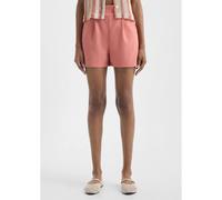 Short avec dÃ©tail boutonnÃ© femme QS Orange 32