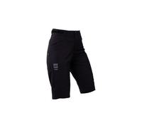 Short avec peau leatt trail 3 0 noir femme