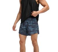 Short avec slip intégré Hoka Glide 5" Bleu XS