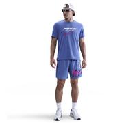Short avec sous-short integré Nike Challenger Dri-Fit Bleu L Male
