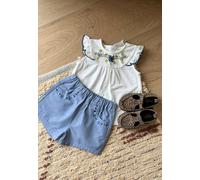 Short Bébé Océan D'amour Bleu 9M(71CM)
