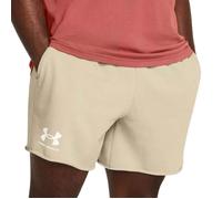 Short Beige Homme Under Armour Rival Terry 6 XXL