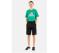 short bermuda adidas originals u 3s kn sho noir/blanc 7-8 ans