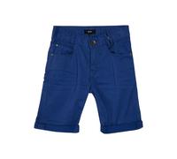 Short, Bermuda Garçon Enfant En Coton Bleu Marine 14A
