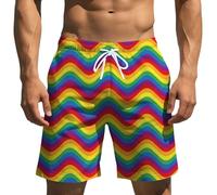 Short Bermuda Homme Soldes Shorty 4 Piscine 7XL Marron Doublé Elasthane Longueur Année Imprimé Zippées 70 Serré Mollet Cuissards Français Extenso String