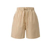 Short bermuda structurÃ© en seersucker Ã rayures femme COMMA Beige 46