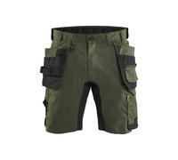 Short Blaklader avec poches flottantes Stretch 2D Vert 52