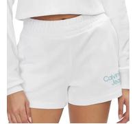 Short Blanc Femme Calvin Klein Jeans Stacked Institutional S