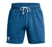 Short Bleu Foncé Homme Under Armour Rival Terry 6 L