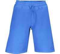 Short bleu pour hommes avec impression, 3 poches & ceinture à cordon de serrage, taille : 2XL Couleur : Blu