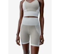 Short Born Living Yoga Malia gris beige femme - M