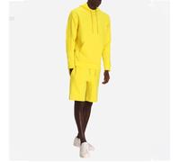 SHORT BOSS HEADLO 1 JAUNE COTON MÉLANGÉ L