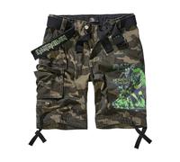 Short cargo Brandit Iron Maiden Savage The Number of The Beast Vert L