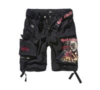Brandit Iron Maiden Savage Number Of The Beast Shorts Noir XL Homme