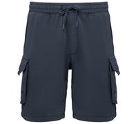 Short Cargo Écoresponsable - Homme - Pat717 - Bleu Marine