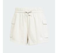Adidas Short cargo femme Essentials Small Logo Feelcozy Beige 2XL