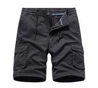 Short Cargo Homme Classique Décontracté Élégant Shorts Travail Coupe Droite Durable Et Solide pour Les Formations Professionnelles