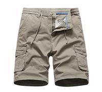 Short Cargo Homme Classique Décontracté Élégant Shorts Travail Coupe Droite Durable Et Solide pour Les Formations Professionnelles