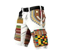 Short Cargo Homme De Travail Molleton Bermuda avec Multi-Poche Sport Décontracté Shorts Grande Taille pour Coupe Ample Uni Poches Latérales Fonctionnelles Fermeture D-Multicolour Size L