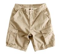 Short Cargo Homme en Plein Air Coton Casual Lâche Shorts et Bermudas Homme Running Cycliste Sport Pantalon Court Confortable Cargo de Travail Multipoches Short d'été Léger et aéré pour Hommes