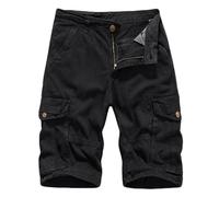 Short Cargo Homme Short Travail Taille Elastique Pochette Plage Shorts Et Bermudas Sport Jogging Confortable Pantacourt Cargo Homme Grande Taille Pas Cher Bermuda Cargo de Travail avec Poche