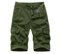 Short Cargo Homme Short Travail Taille Elastique Pochette Plage Shorts Et Bermudas Sport Jogging Confortable Pantacourt Cargo Homme Grande Taille Pas Cher Bermuda Cargo de Travail avec Poche