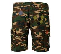 Short cargo homme Superdry - modèle PATCHED ALPHA CARGO - couleur Hero camo - 36W 32