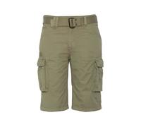 Short cargo Schott - Ranger - Kaki Clair - Coupe droite - Multiples poches - 100% coton 28 US